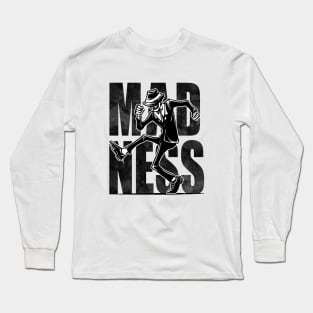 Madness band skull dance illustration design Long Sleeve T-Shirt